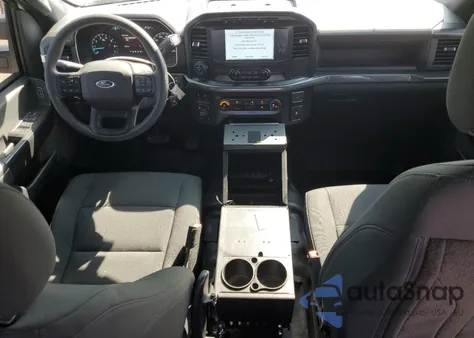 2022 Ford F150 Police Responder из США, поврежденный, VIN 1FTFW1P81NKE09436